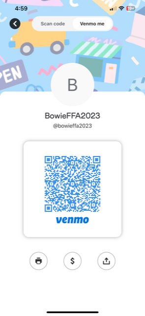 Venmo Bowie Austin FFA